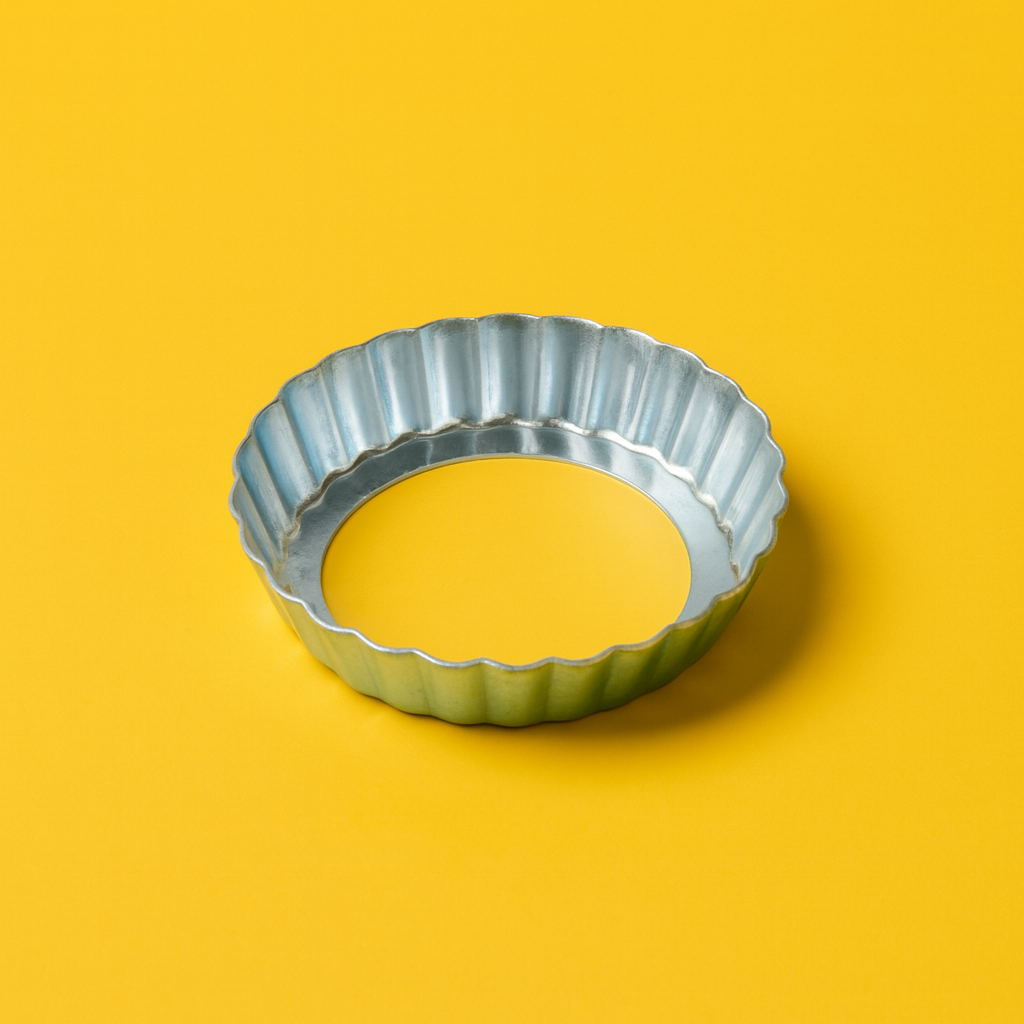 STAINLESS STEEL  TAPPER THALI  LOOSE BOTTOM 3.5  INCH (1 PC)