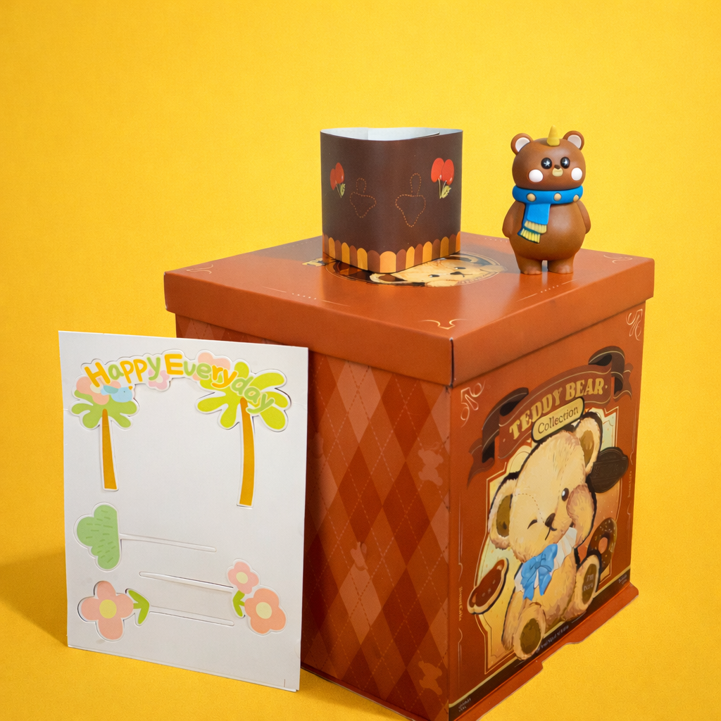 HAPPY EVERYDAY  CHOCOLATE  BEAR