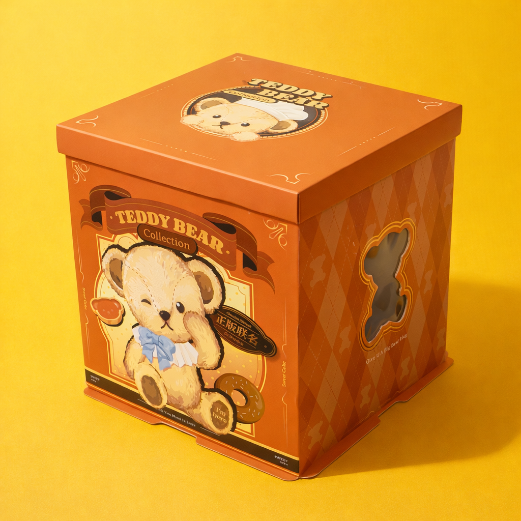 THE VALENTINE  BEAR CAKE