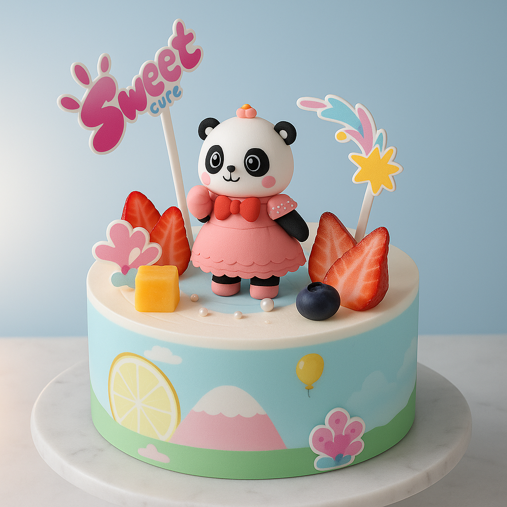 Sweet Panda Girl Celebration (25125)