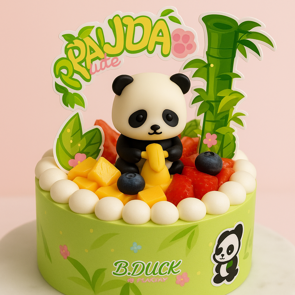 Cute Panda Forest Theme (25213)