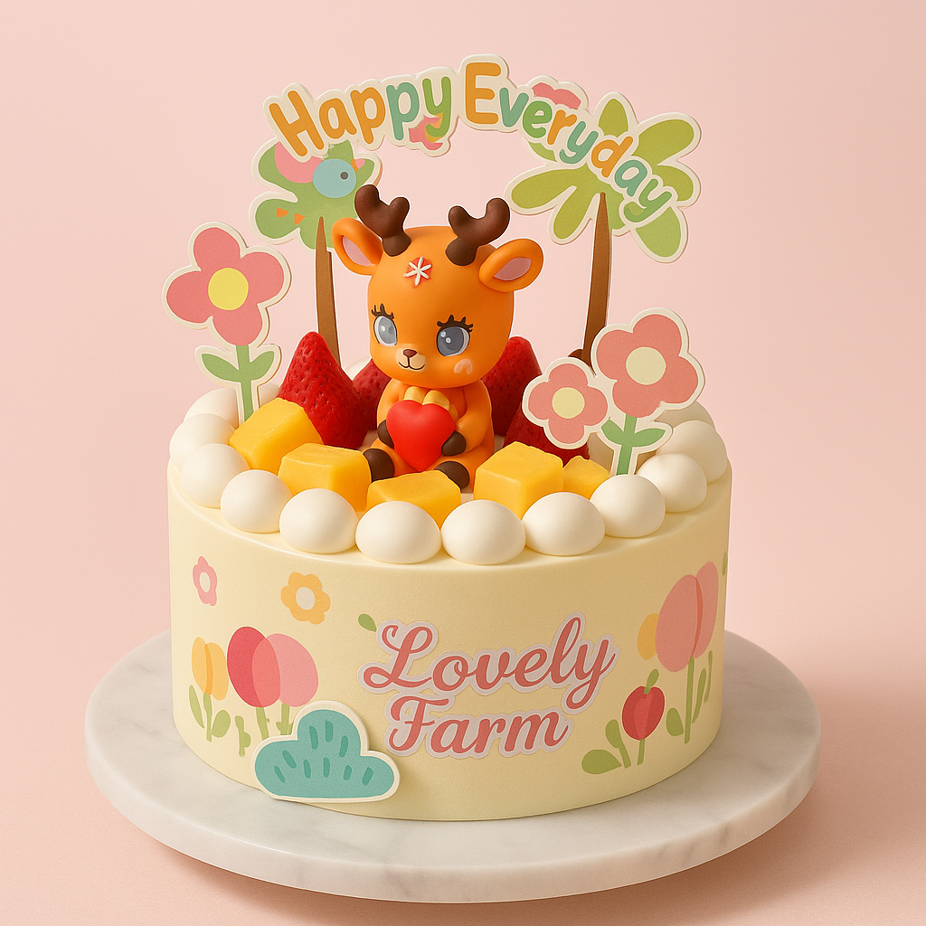 Lovely Farm Deer  (25219)