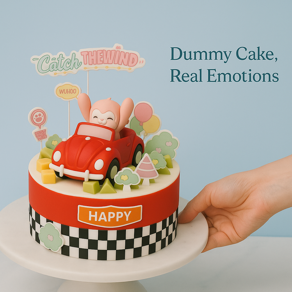 Catch The Wind – Red Car Monkey (25208)