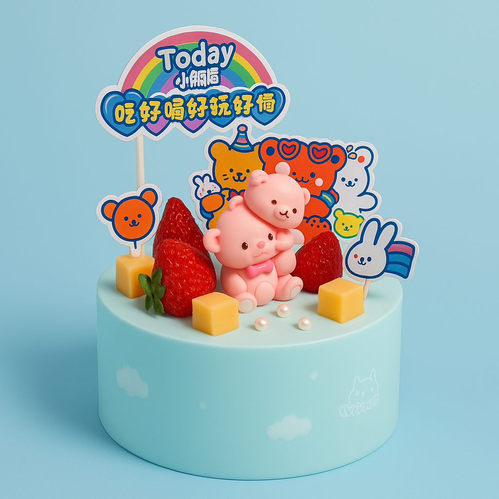 Twin Bear Rainbow Fun (25239)