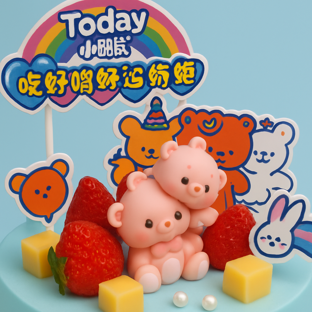 Twin Bear Rainbow Fun (25239)
