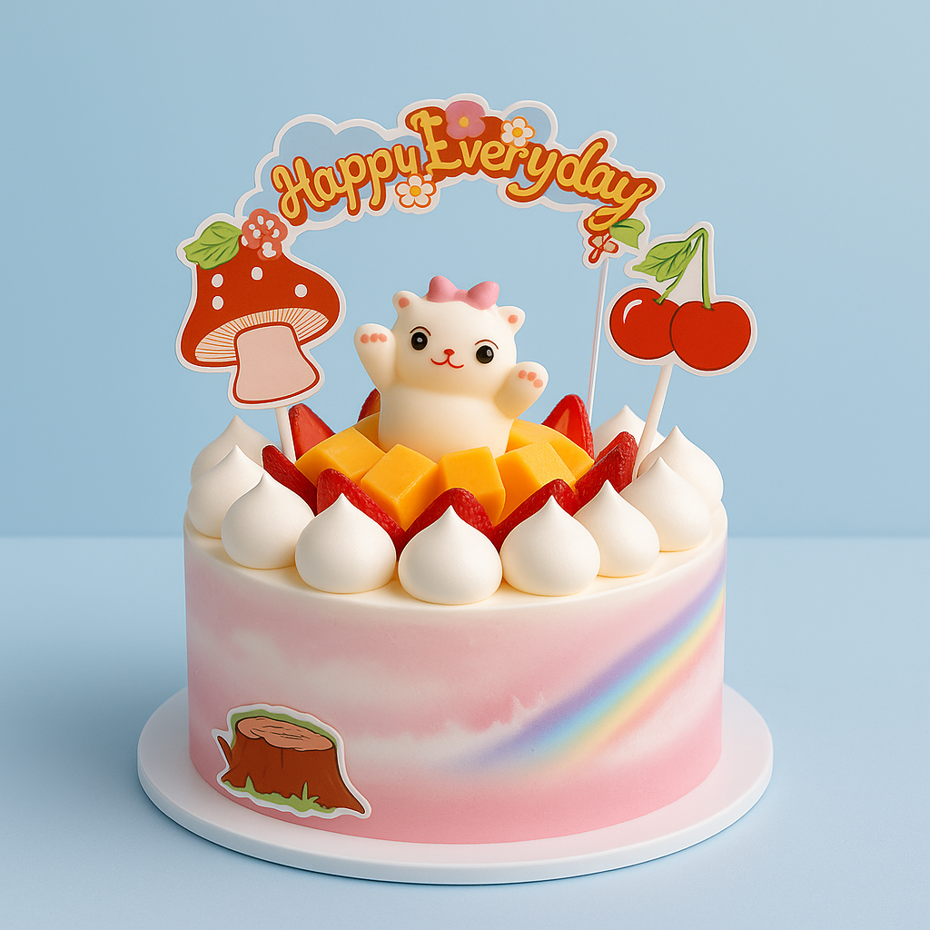 Happy Everyday Rainbow Bear (25341)