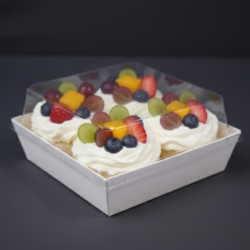 ACRYLIC JAR BOX RECTANGLE  SHAPE 17.1*9.5*6.9 CM (1 PC)