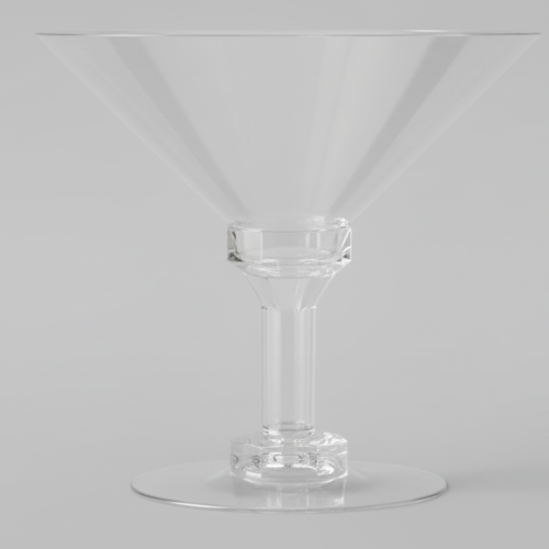 ACRYLIC MOCTEL GLASS 10*17.2  CM (1 PC)