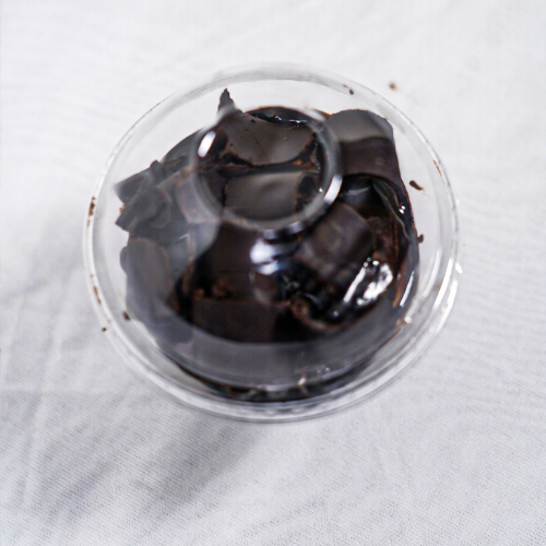 ACRYLIC STORAGE BOX ROUND  SHAPE  15*15*23 CM  (1 PC)